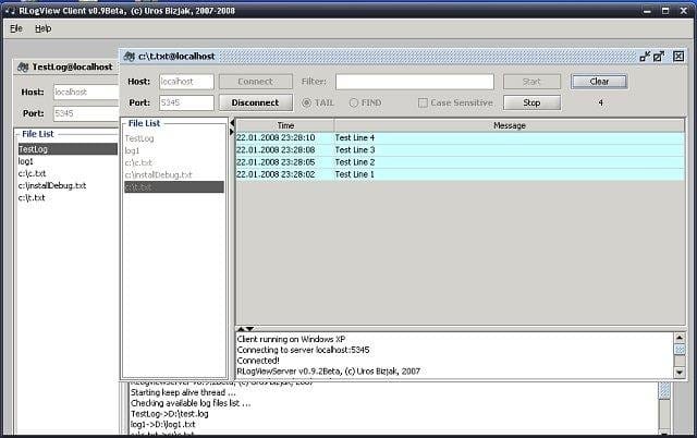 Remote Log Viewer