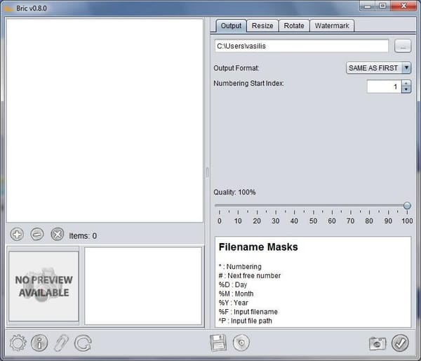 BRIC is a powerful tool for batch image processing.