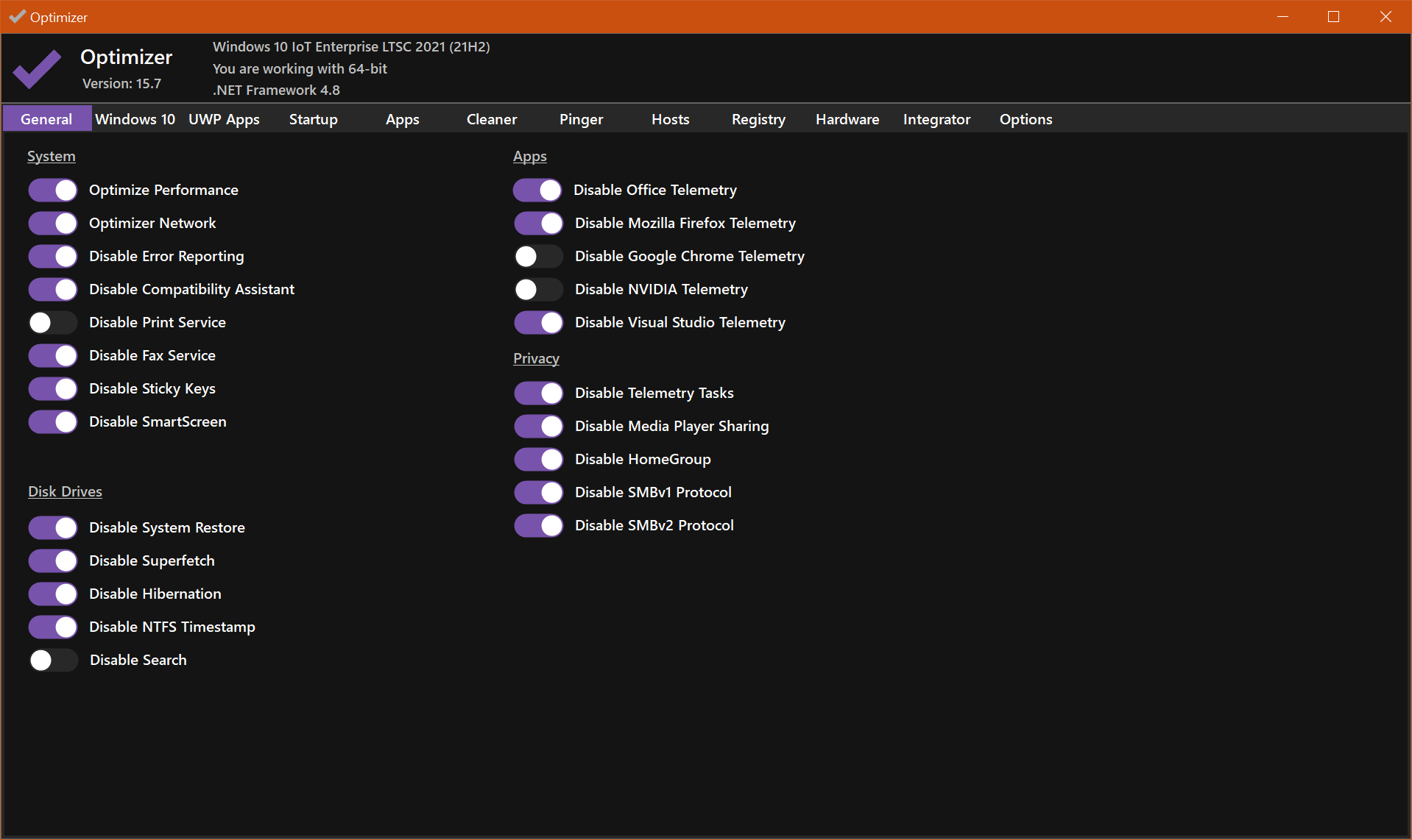 Boost Your Windows Performance with Optimizer: The Free Open-Source Program