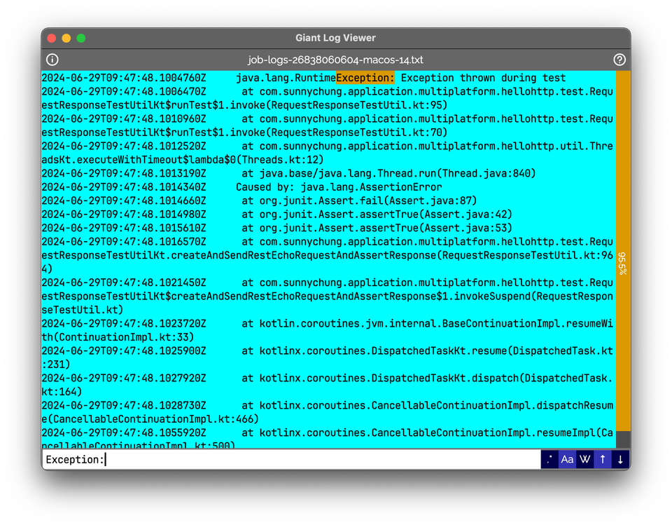 Giant Log Viewer: Open Massive 4GB+ Log Files Instantly (Even on Low RAM!) Totally Free App