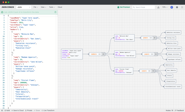 JSON Crack: The Ultimate Tool for Converting Data Files into Dynamic Graphs