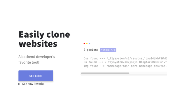 Navigate the Web Offline: GoClone Offers Free, Easy Website Copier and Downloader