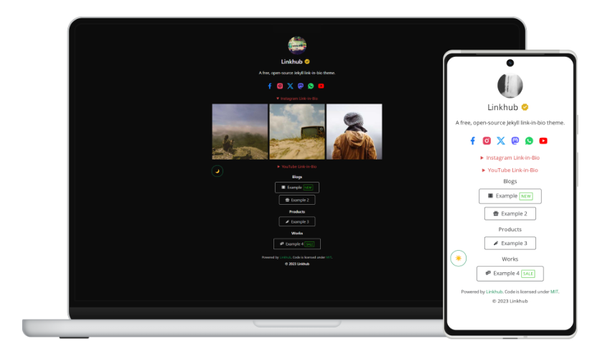 16 Free Self-hosted Link-in-bio Apps (Linktree Alternatives)
