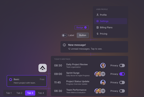 FlyonUI: Tailwind, DaisyUI and Preline on Steroid!