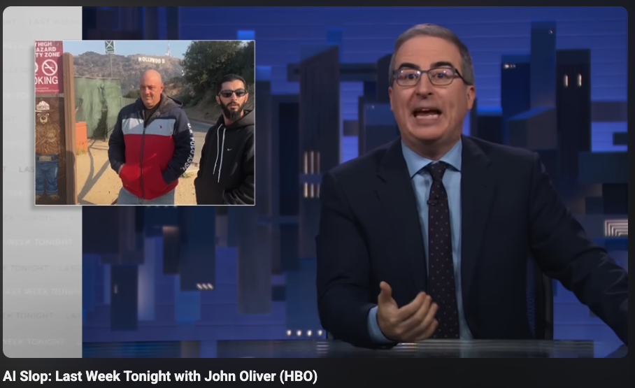 John Oliver Declares War on AI Slop – And Humanity Should Be Paying Attention