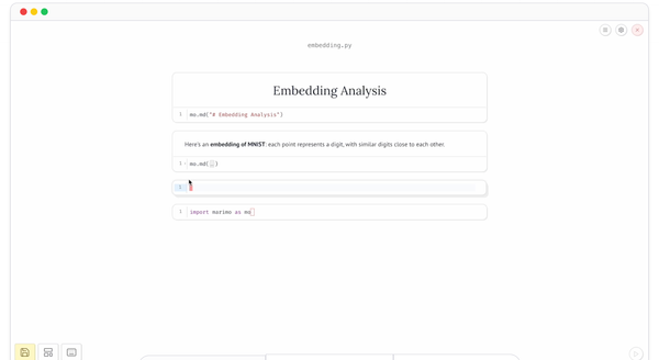 marimo The next Gen Python Notebook for Scientists, Engineers and Developers with Native AI support