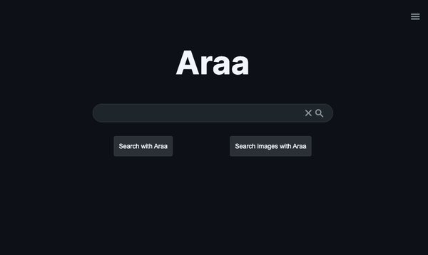 Araa is a privacy-respecting, ad-free, self-hosted metasearch engine