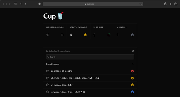 Automate Docker Container Update Easily with this Amazing Open-source Tool: Cup