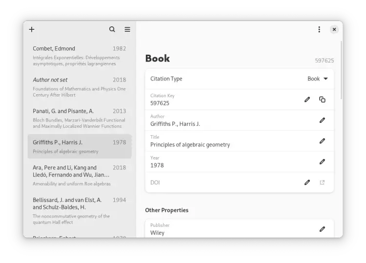 Citations: The Lightweight, Open-Source Alternative for Researchers on Linux